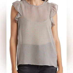 Pleione Sheer Blouse